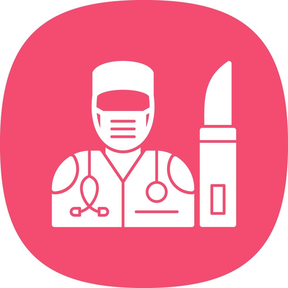 Surgeon Vector Icon Design