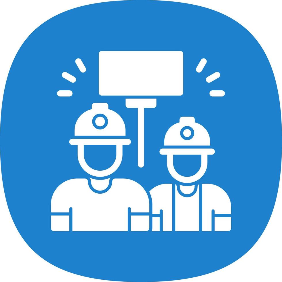 Protest Vector Icon Design