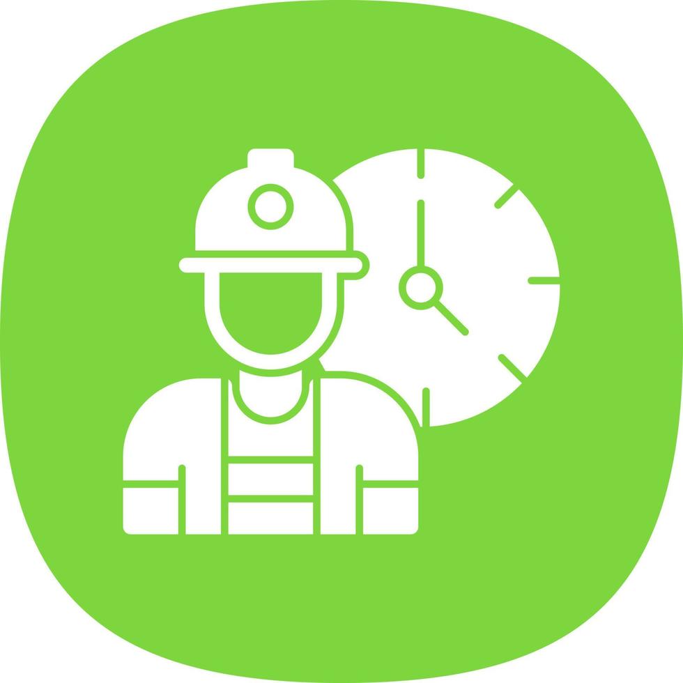 Working Hours Vector Icon Design