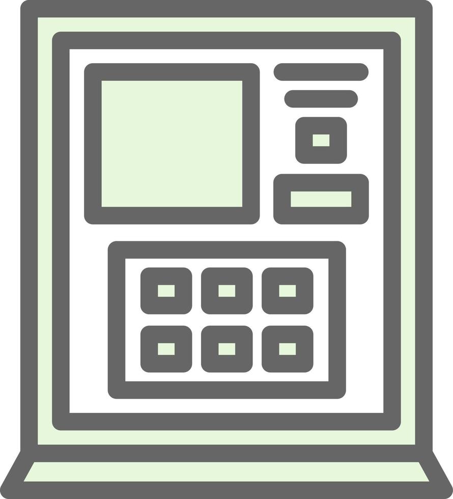 Atm Vector Icon Design