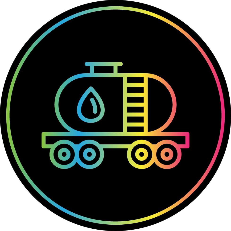 diseño de icono de vector de tanque de combustible