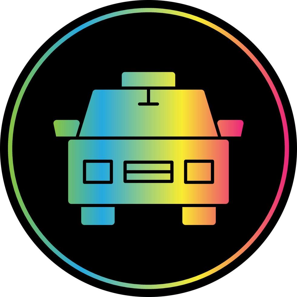 Taxi Vector Icon Design