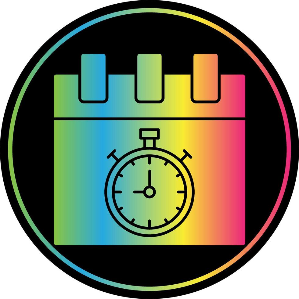 Timer Vector Icon Design