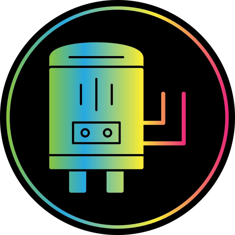 Water Boiler Vector Icon Design