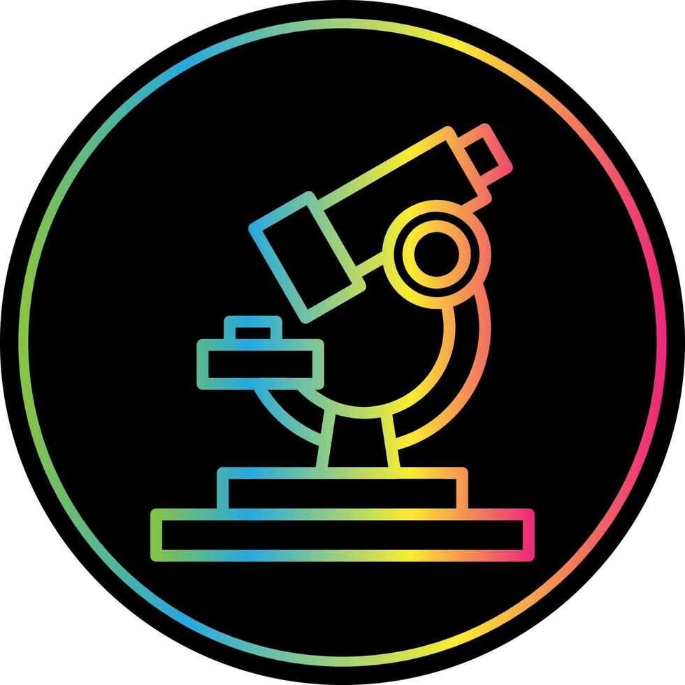 Microscope Vector Icon Design