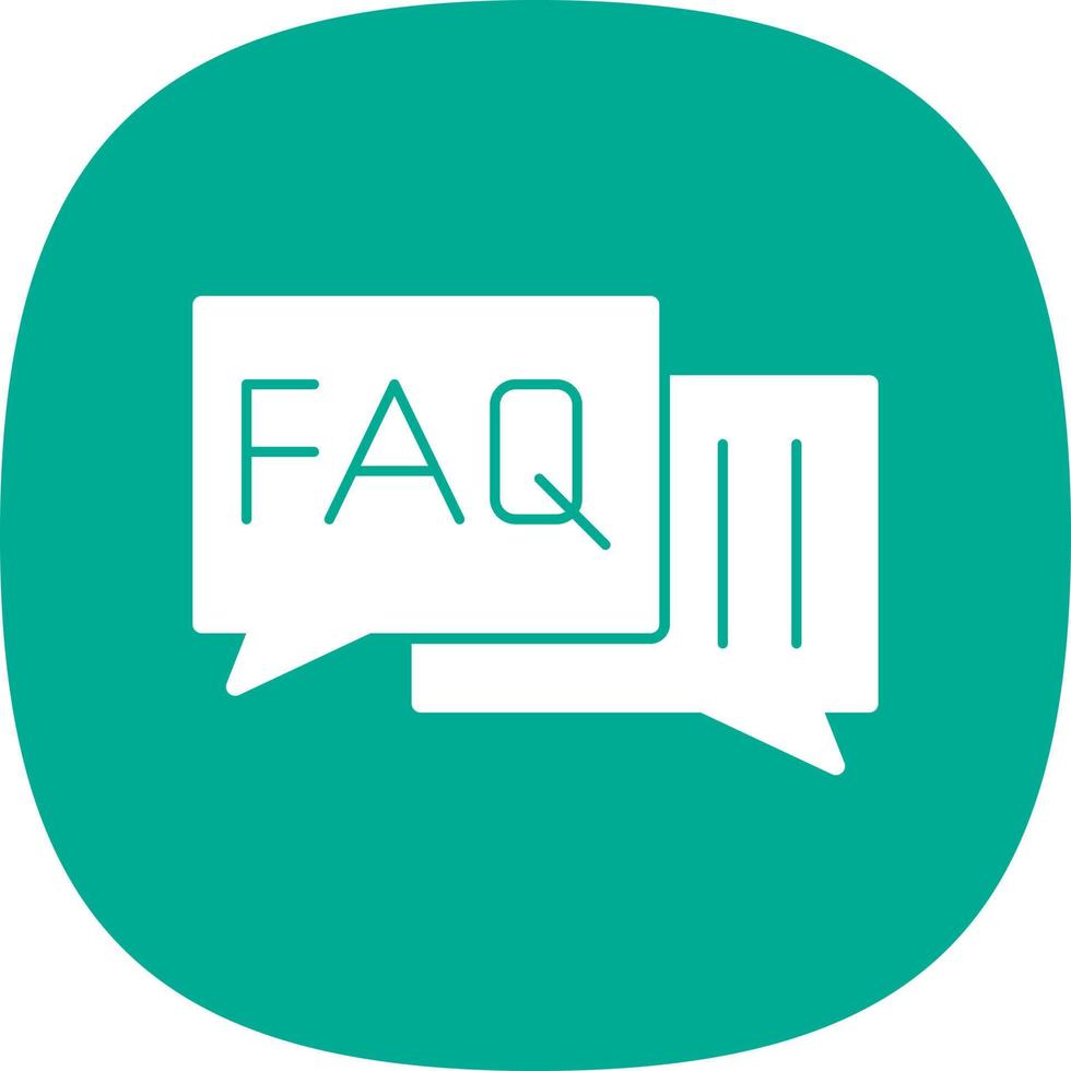 Faq Vector Icon Design
