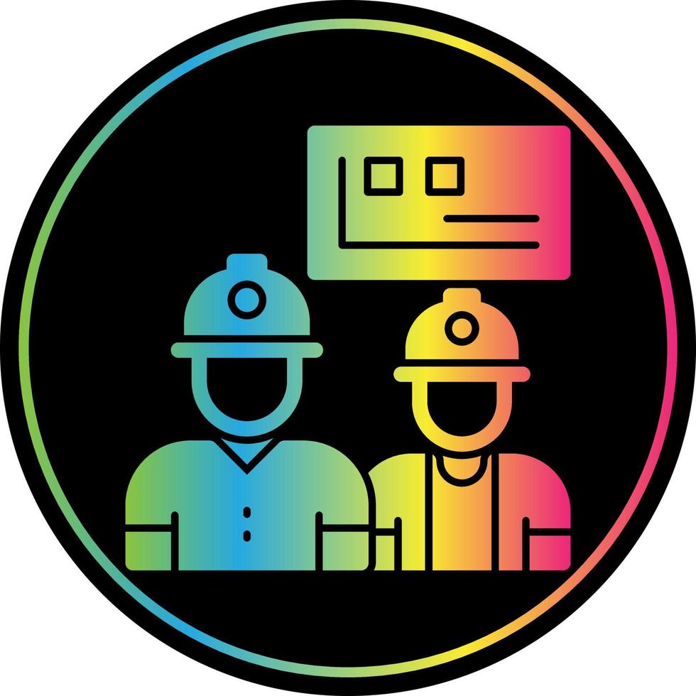 Contractor Vector Icon Design