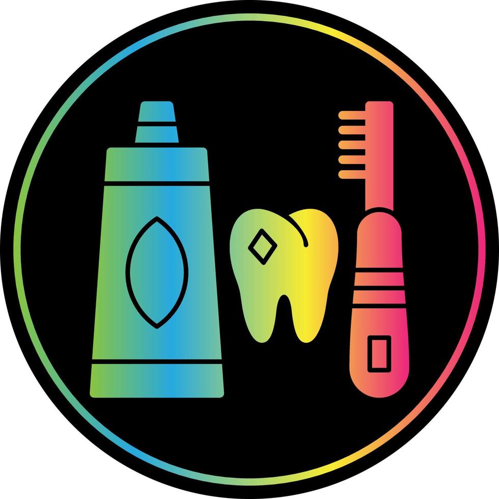 Dental Hygiene Vector Icon Design