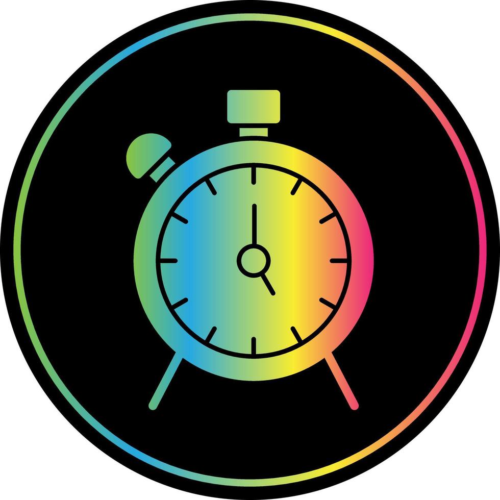 Alarm CLock Vector Icon Design