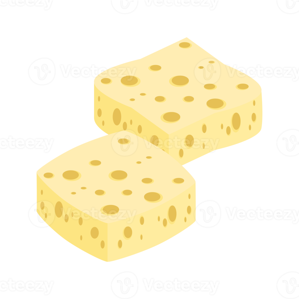 barres de fromage aux formes et variantes variées png