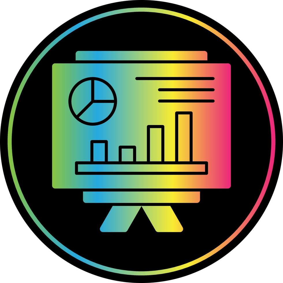 Presentation Vector Icon Design