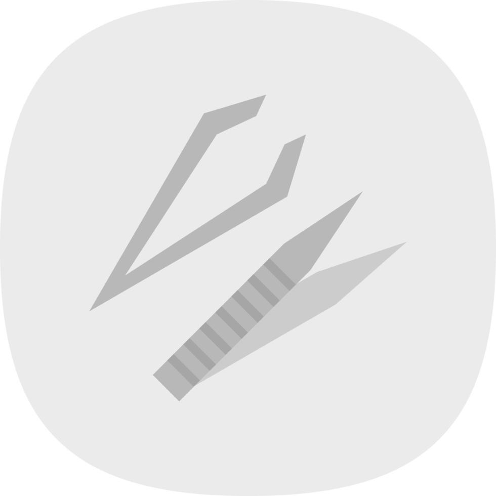 Forceps Vector Icon Design