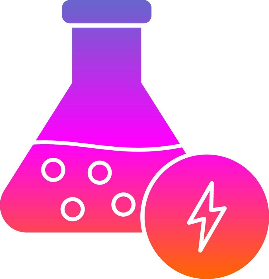 Chemical Energy Vector Icon Design