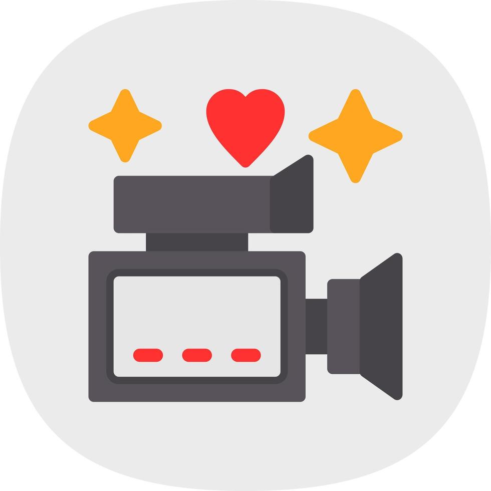 Video Camera Vector Icon Design