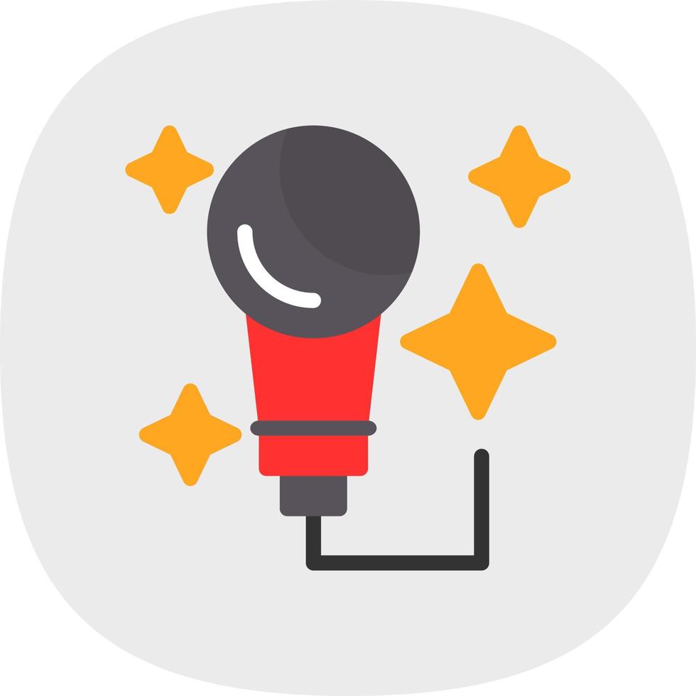 Mike Vector Icon Design