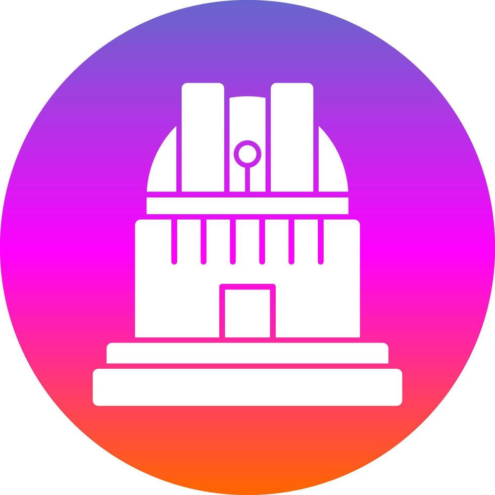 Observatory Vector Icon Design