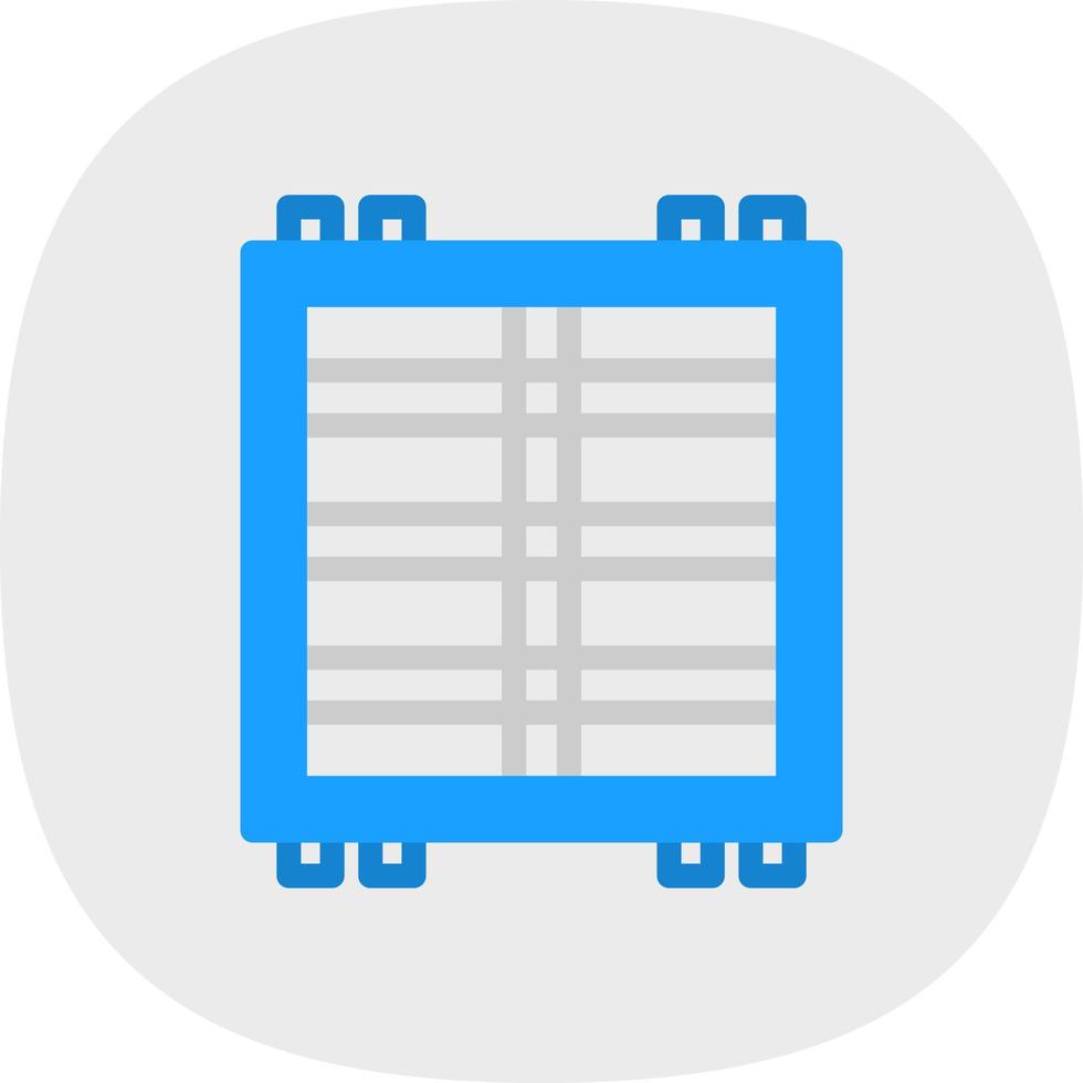 Roof Rack Vector Icon Design