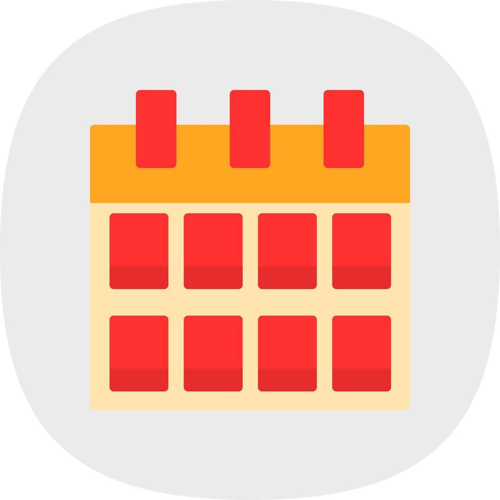 Ethiopian Calendar Vector Icon Design