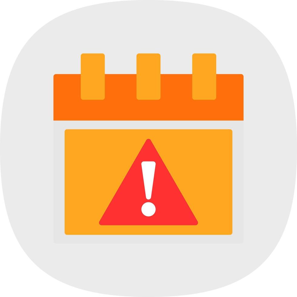 Alert Vector Icon Design