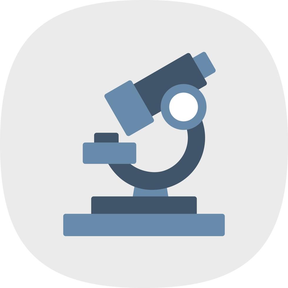 Microscope Vector Icon Design