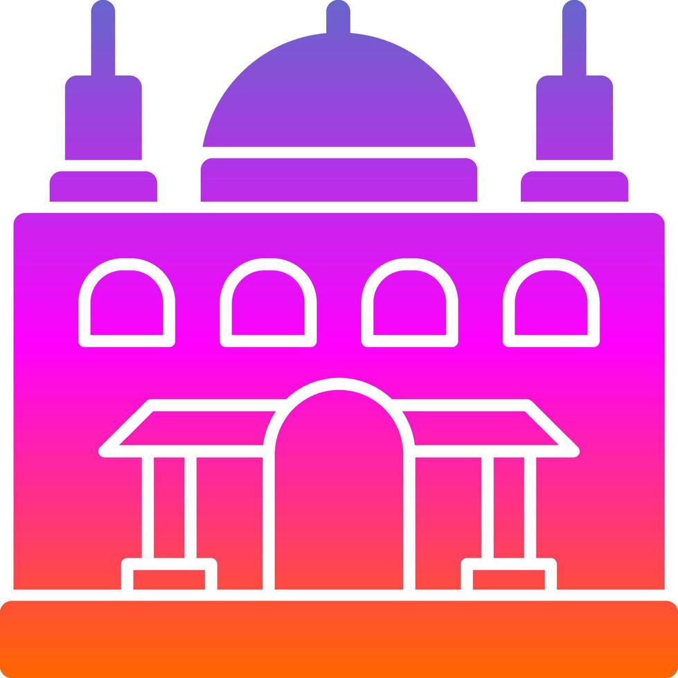 Mosque Vector Icon Design
