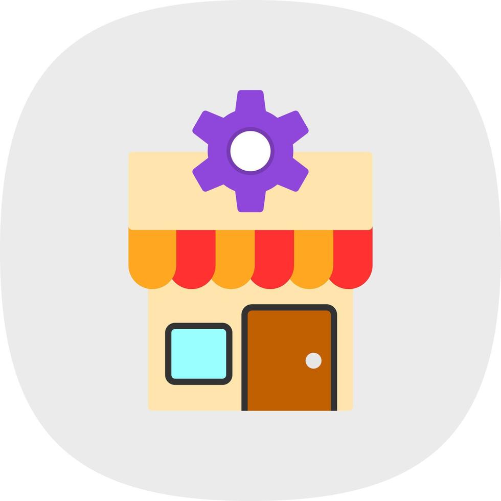 Market Vector Icon Design