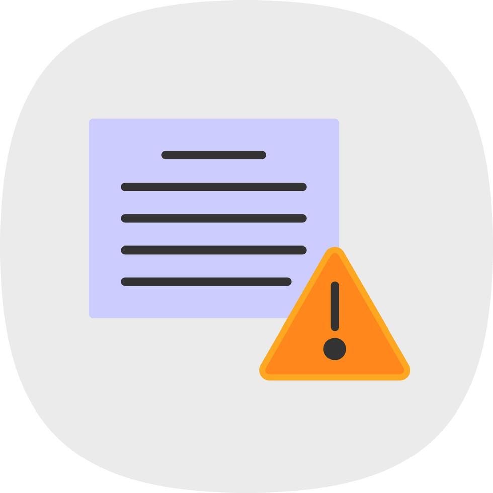 Risk Vector Icon Design