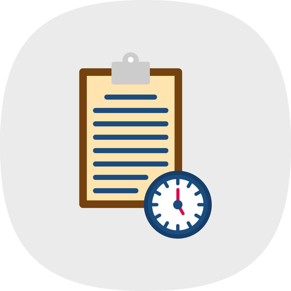 Pending Tasks Vector Icon Design