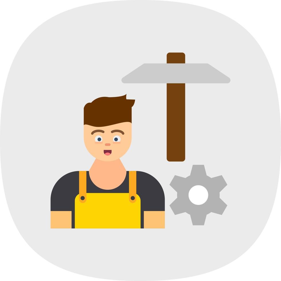Child Labour Vector Icon Design