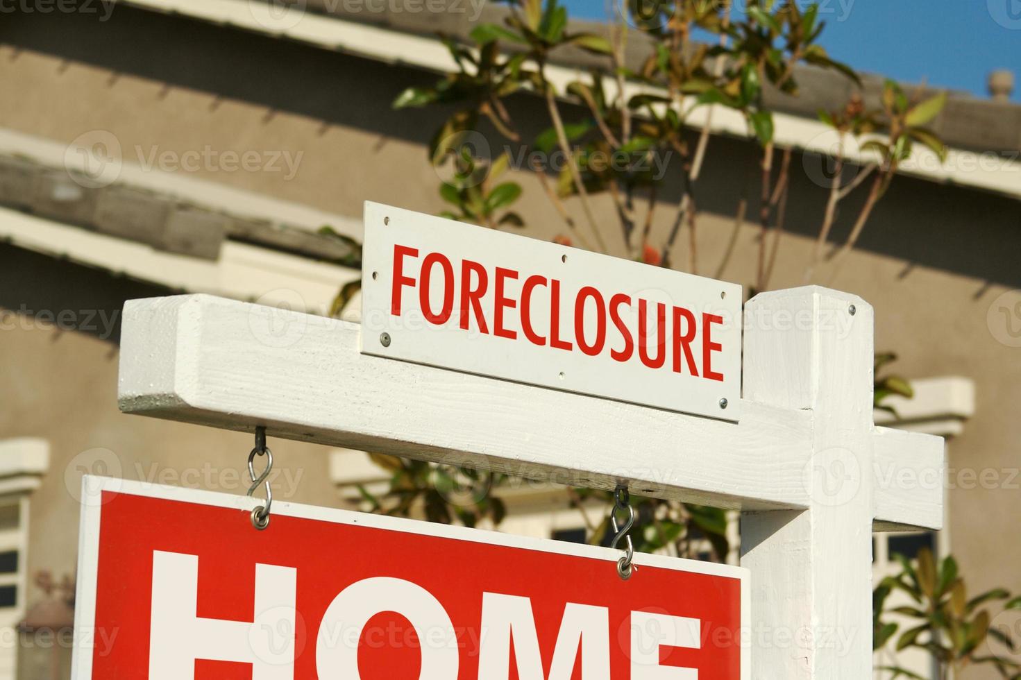 Foreclosure Real Estate Sign photo