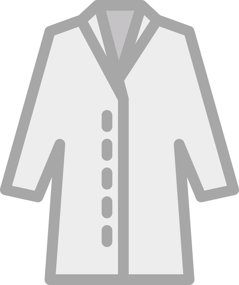 Lab Coat Vector Icon Design