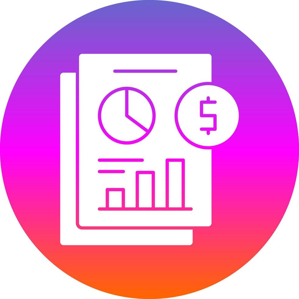 Financial Statements Vector Icon Design