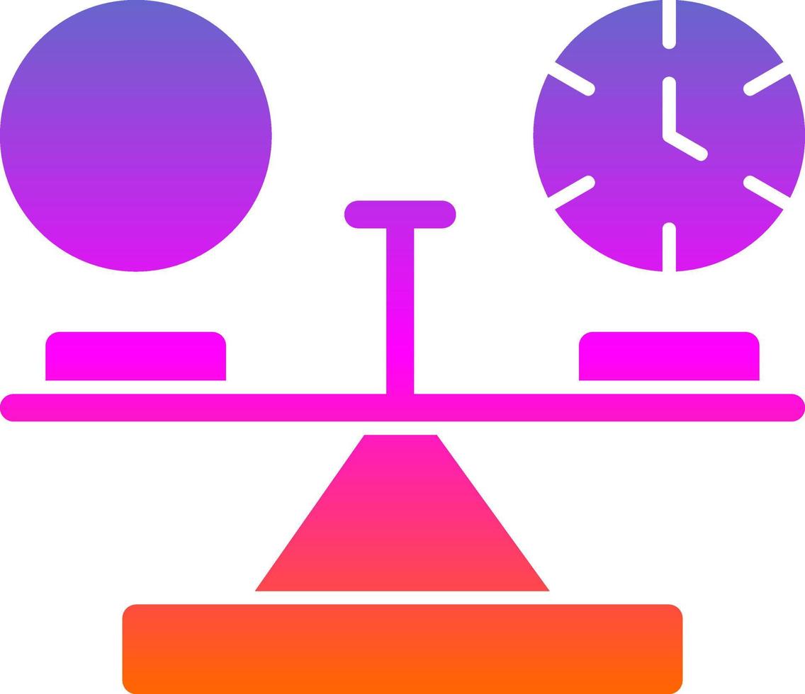 Balance Vector Icon Design