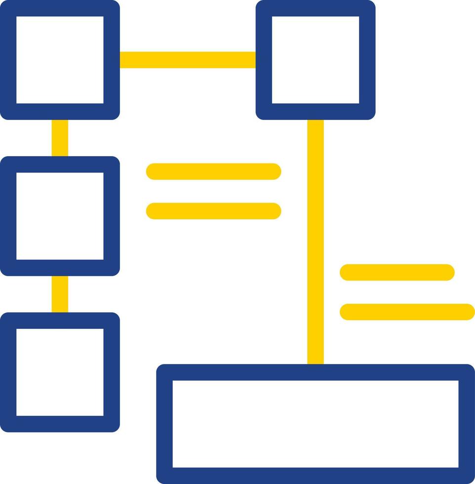 flowchart Vector Icon Design
