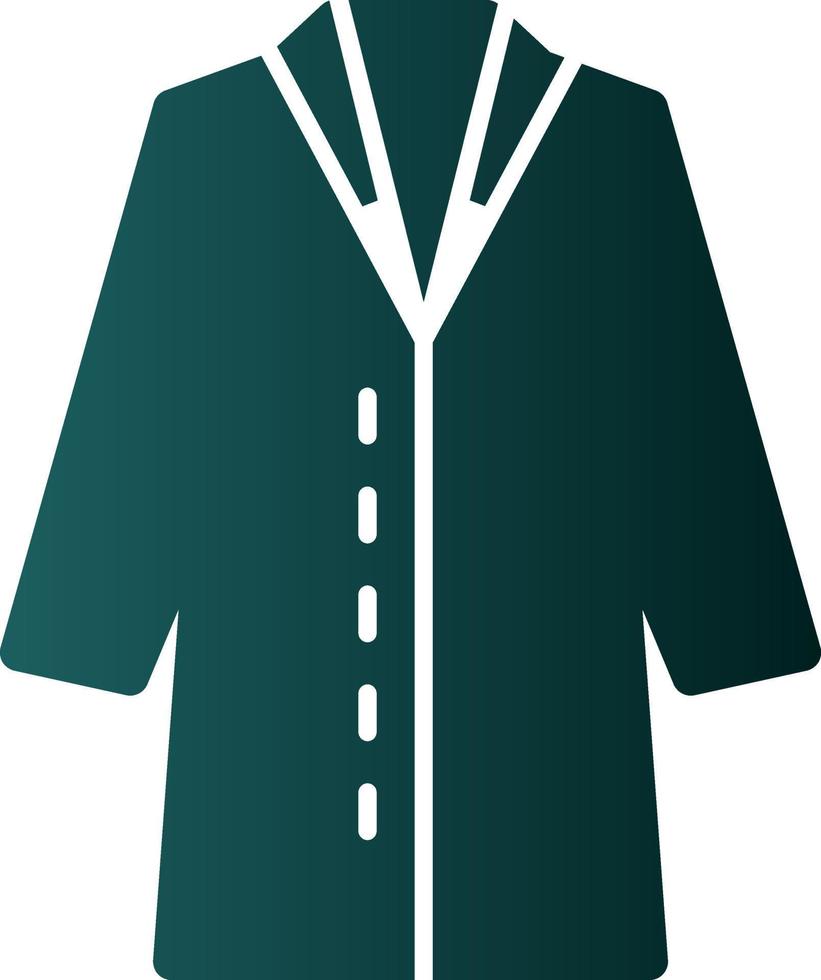 Lab Coat Vector Icon Design
