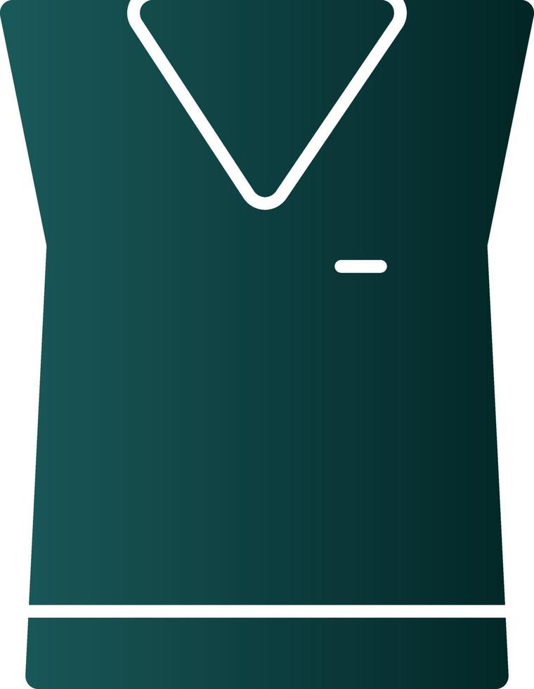 Sleeveless Shirt Vector Icon Design