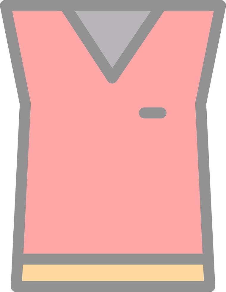 Sleeveless Shirt Vector Icon Design