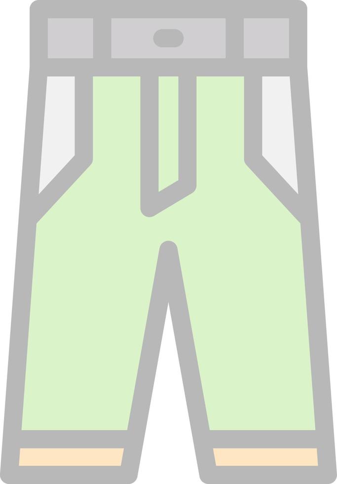 Pants Vector Icon Design