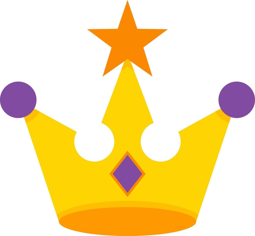 Crown Vector Icon Design