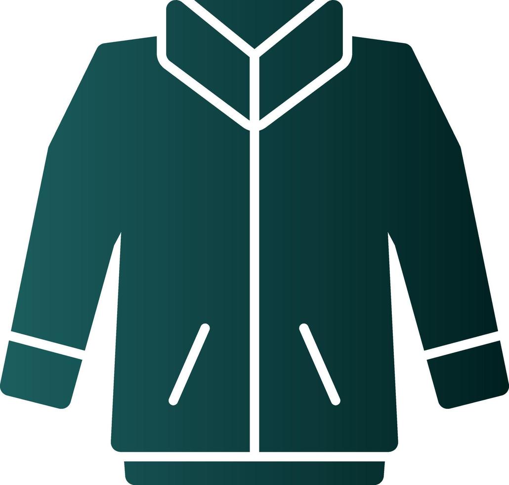 diseño de icono de vector de chaqueta