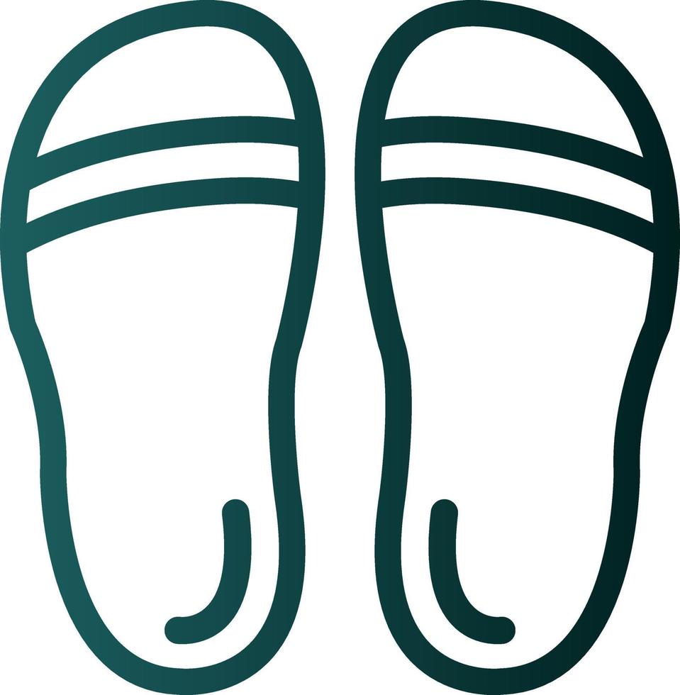 Slipper Vector Icon Design