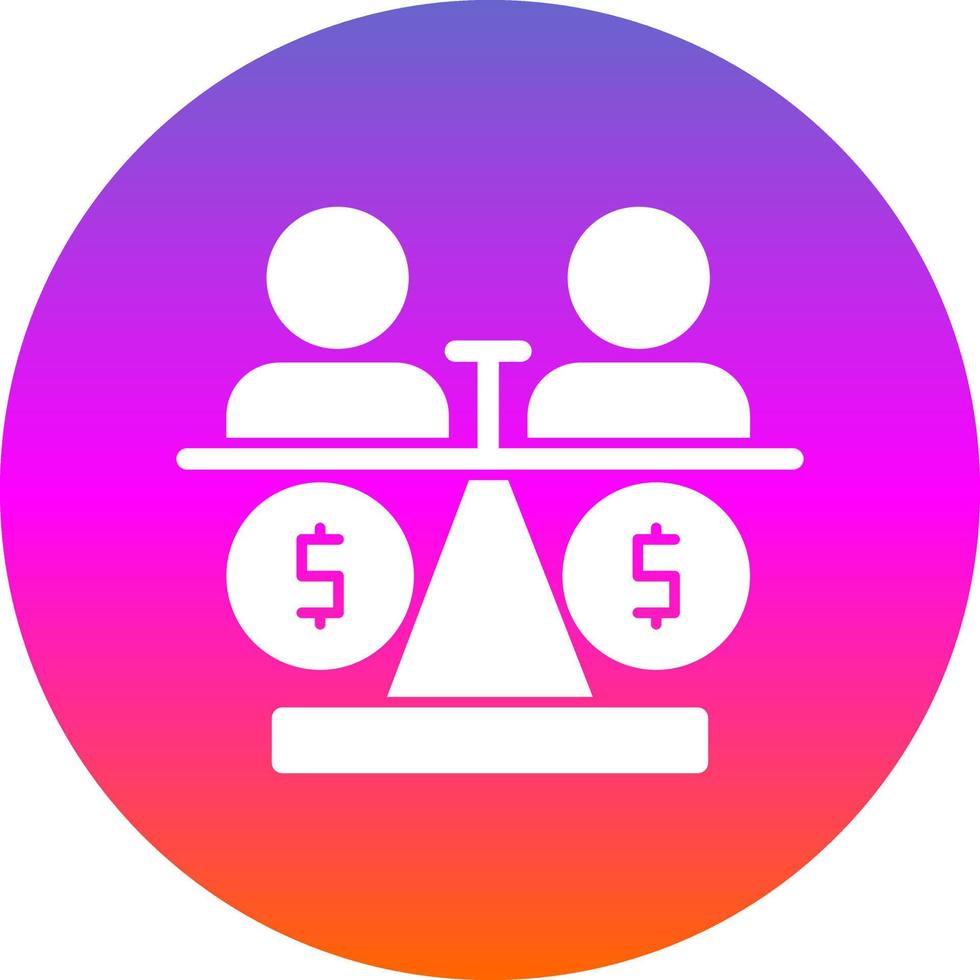 diseño de icono de vector de financiación de capital