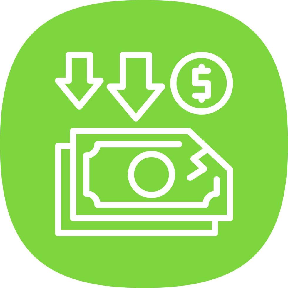 Bankruptcy Vector Icon Design