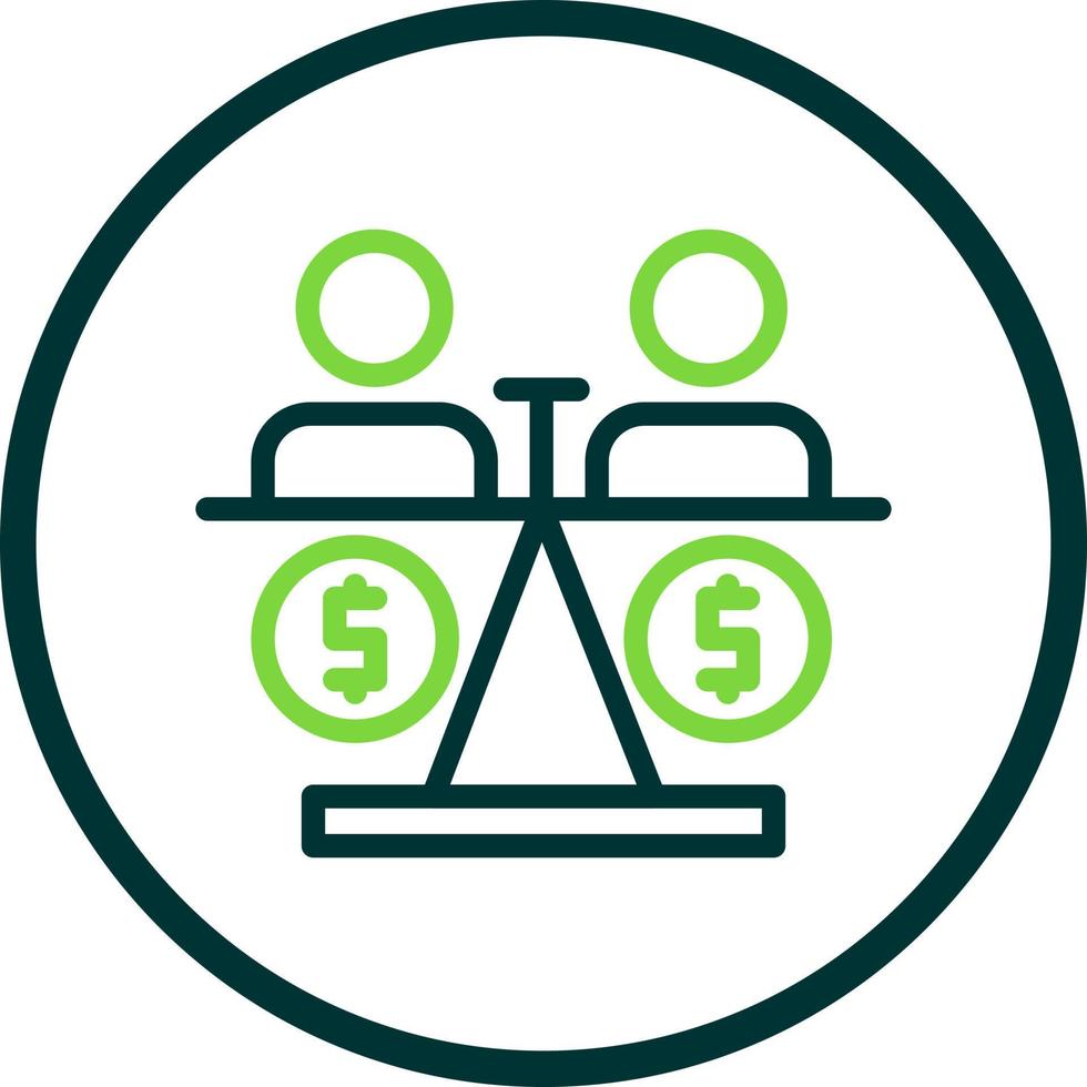 Equity Financing Vector Icon Design