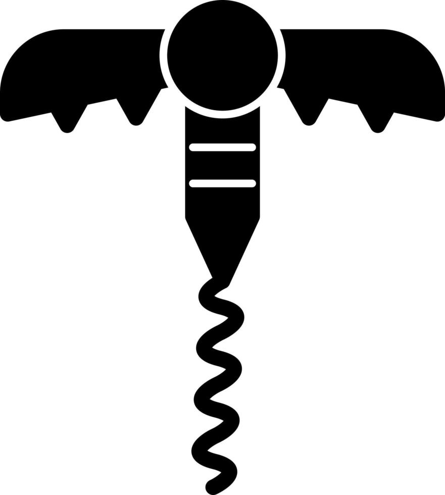 Corkscrew Vector Icon Design