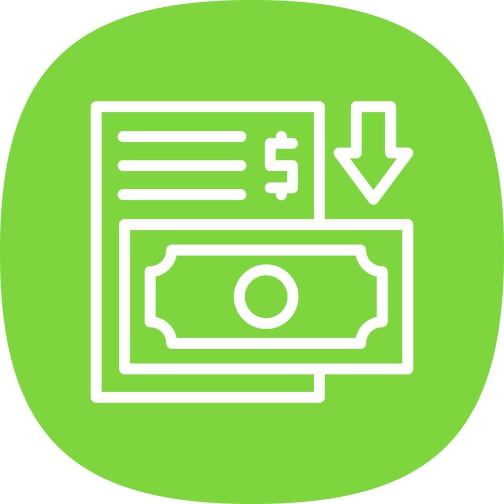Line of Credit Vector Icon Design