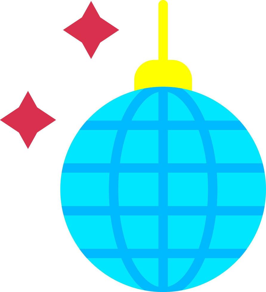 Disco Ball Vector Icon Design