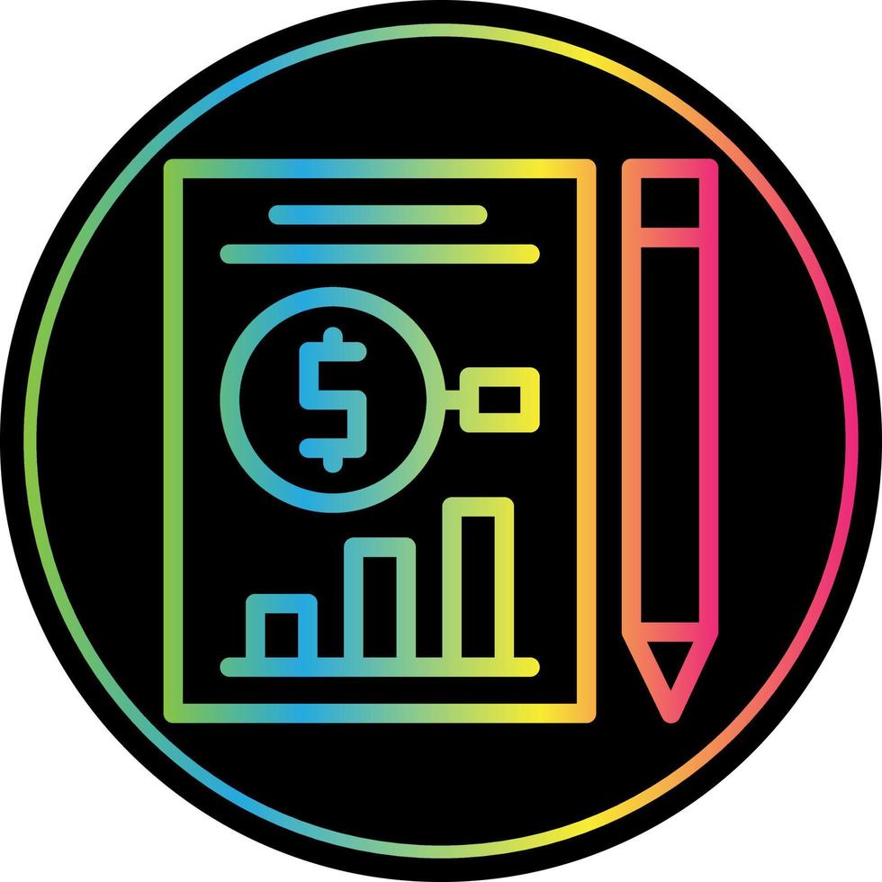 Accounting Vector Icon Design