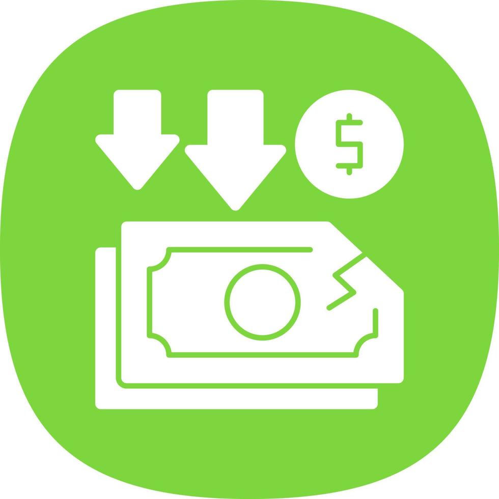 Bankruptcy Vector Icon Design