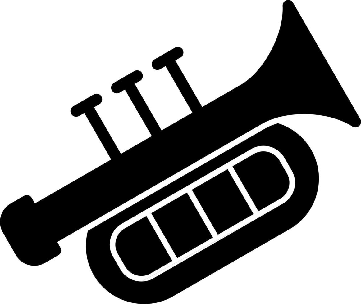 Trumpet Vector Icon Design